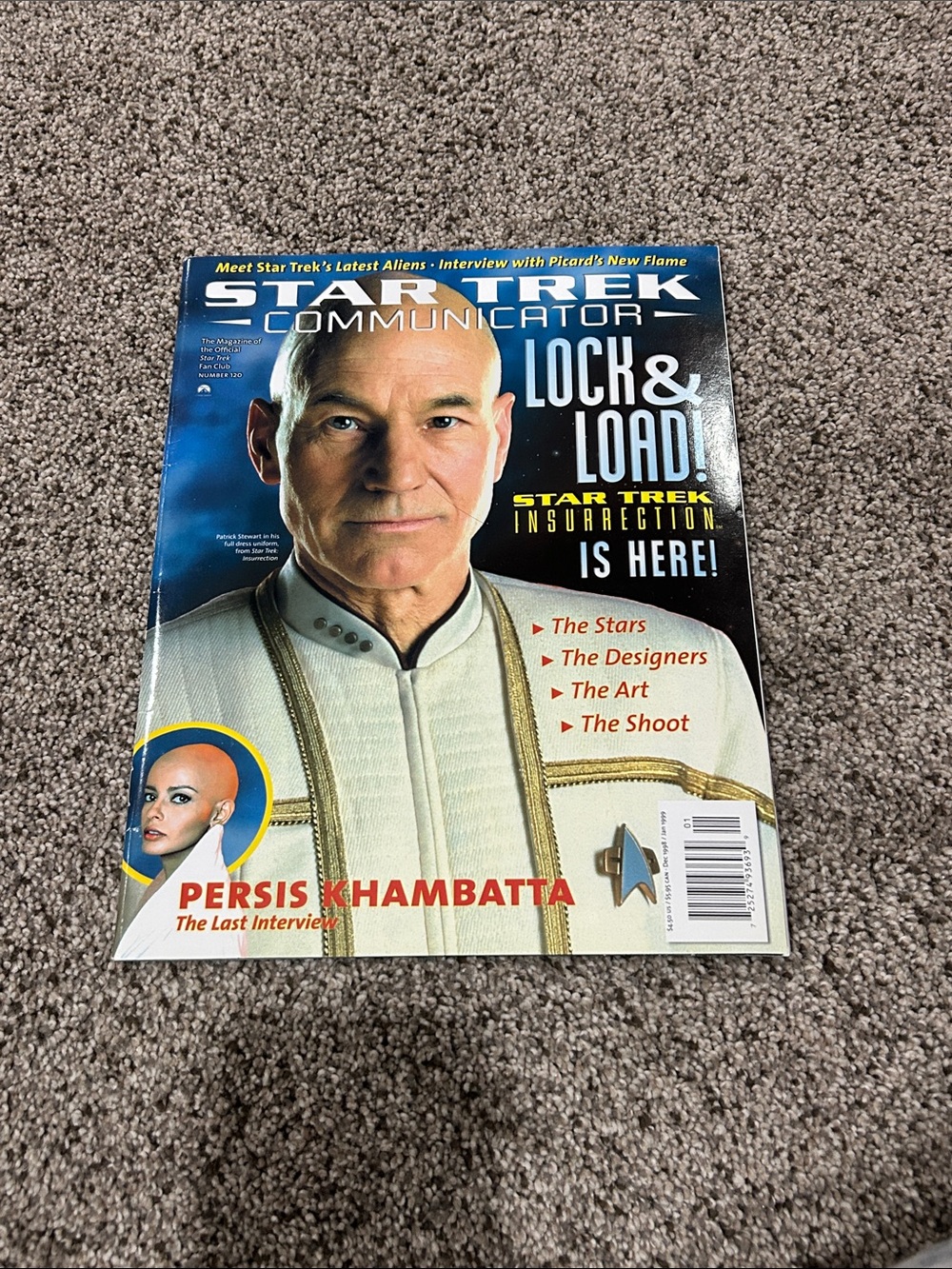 Magazine - White & Blue Cover